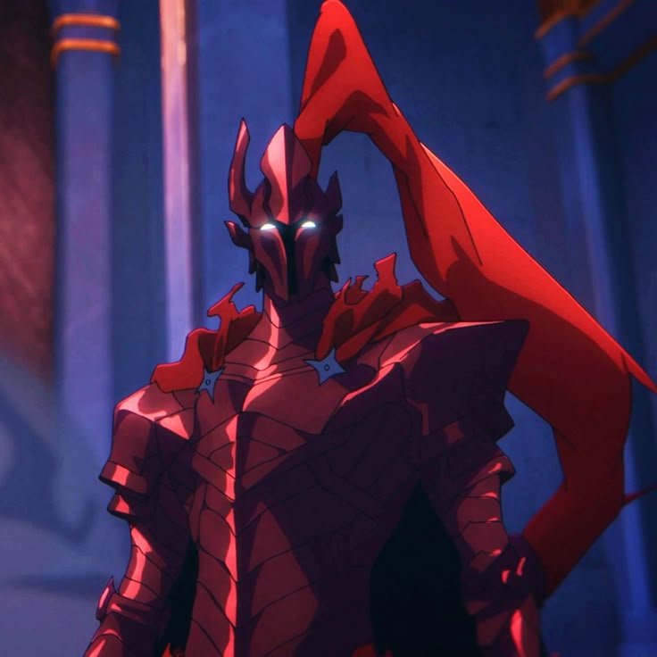 Igris, the Marshal-grade Shadow Soldier extracted from the Double Dungeon